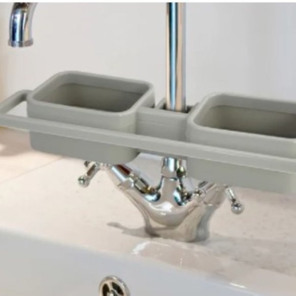 Kitchen Sink Organizer Saves Counter Space 0730 - Picture 2 of 4